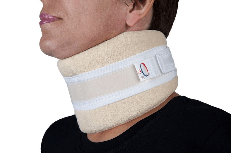 trench collar for spinal cervical osteochondrosis