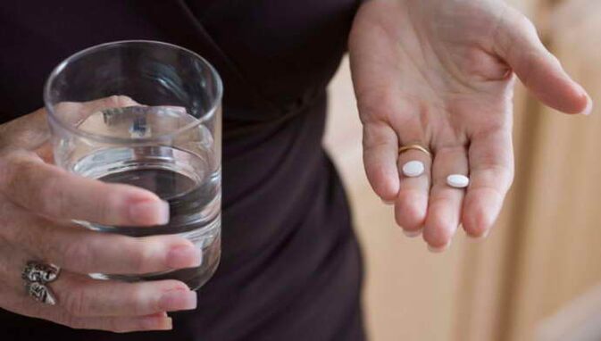 Acceptance of pills for thoracic osteochondrosis